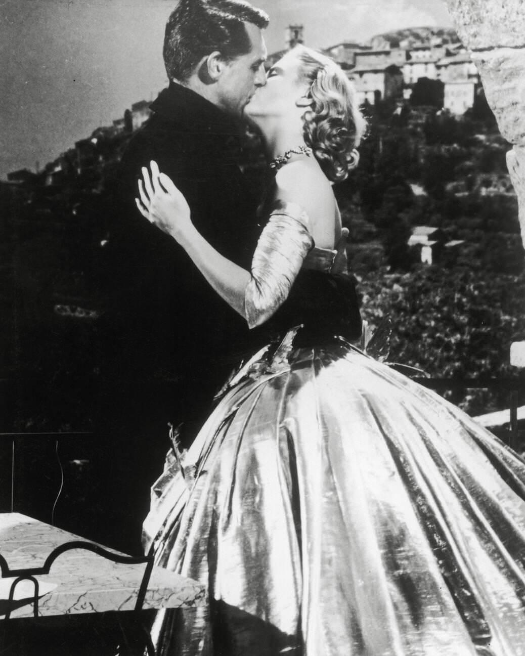 Cary Grant And Grace Kelly In ‘To Catch A Thief’, 1955