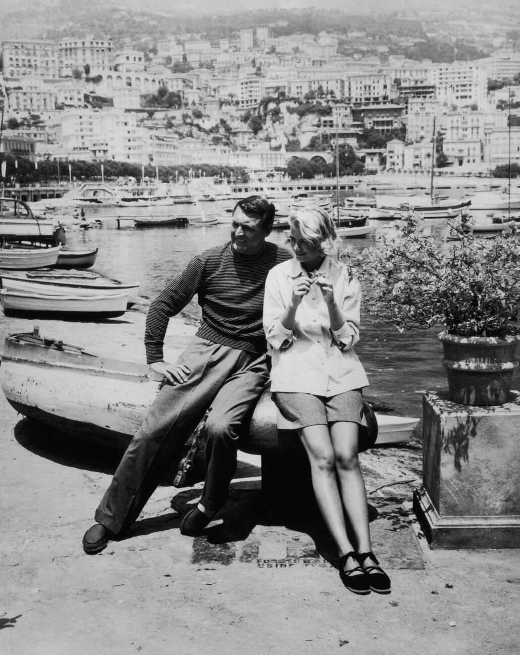 Cary Grant And Grace Kelly In ‘To Catch A Thief’, 1955