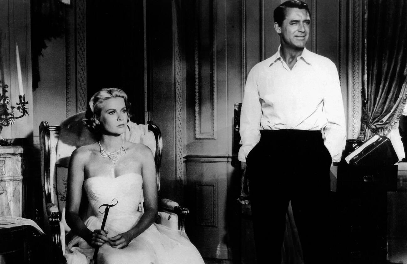 Cary Grant And Grace Kelly In ‘To Catch A Thief’, 1955