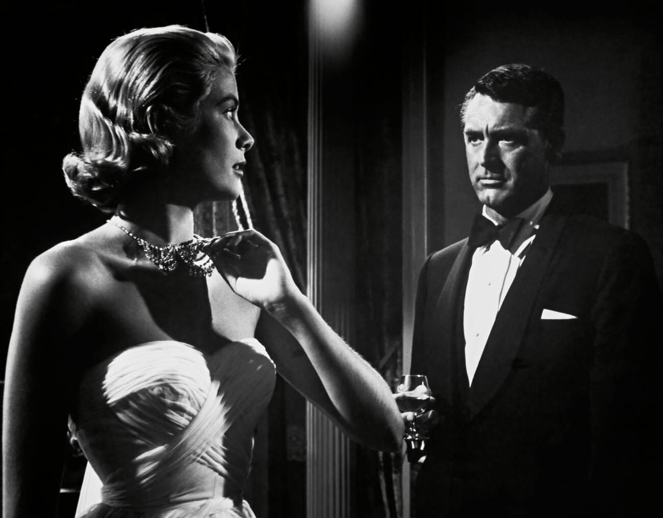 Cary Grant And Grace Kelly In ‘To Catch A Thief’, 1955