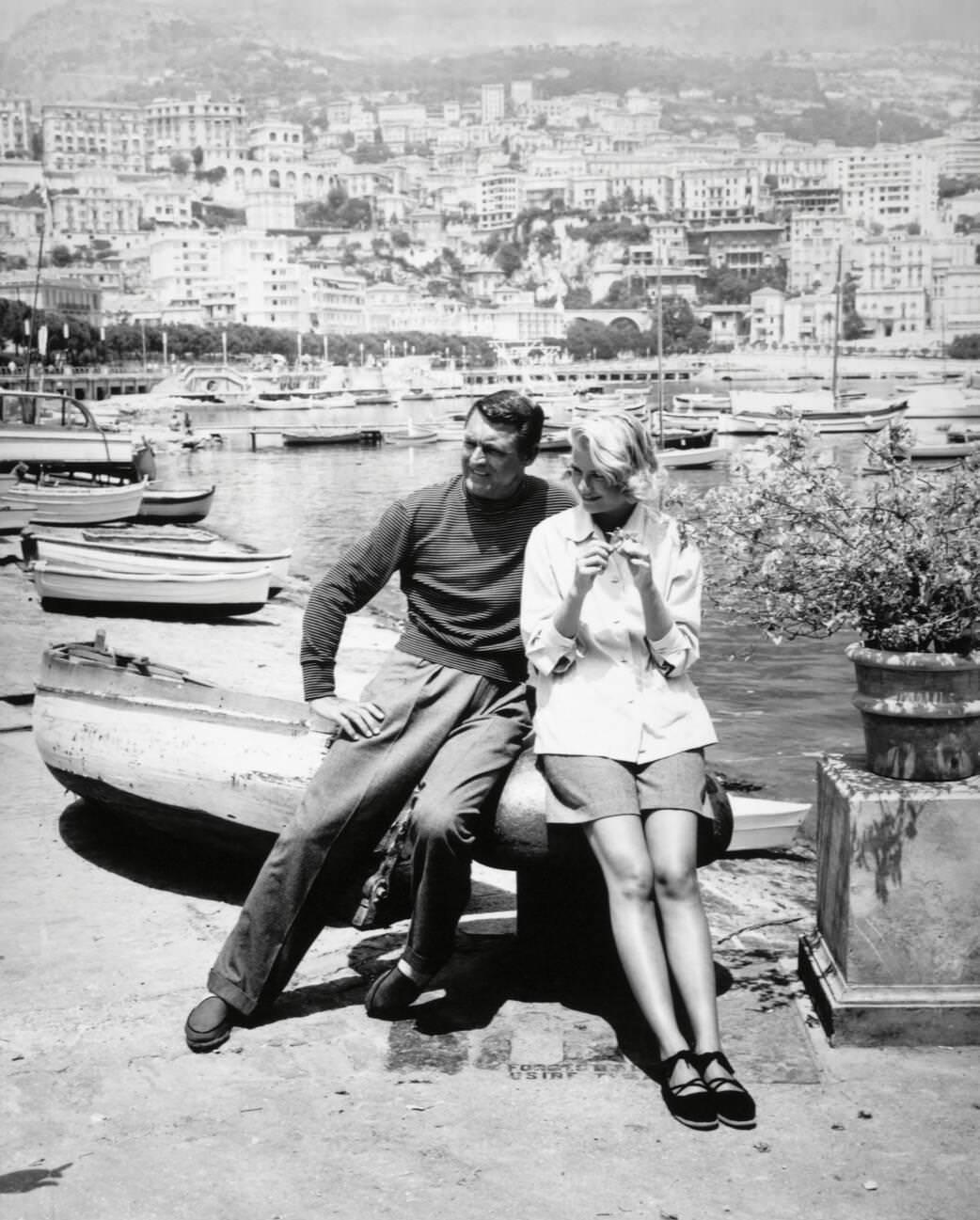 &Amp;Quot;To Catch A Thief,&Amp;Quot; Puerto De Monaco, Starring Cary Grant And Grace Kelly, 1955.