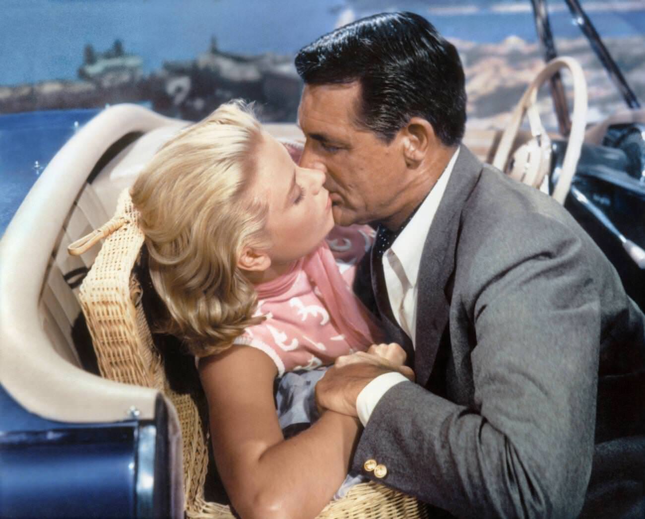 Grace Kelly And Cary Grant In &Amp;Quot;To Catch A Thief,&Amp;Quot; 1955.