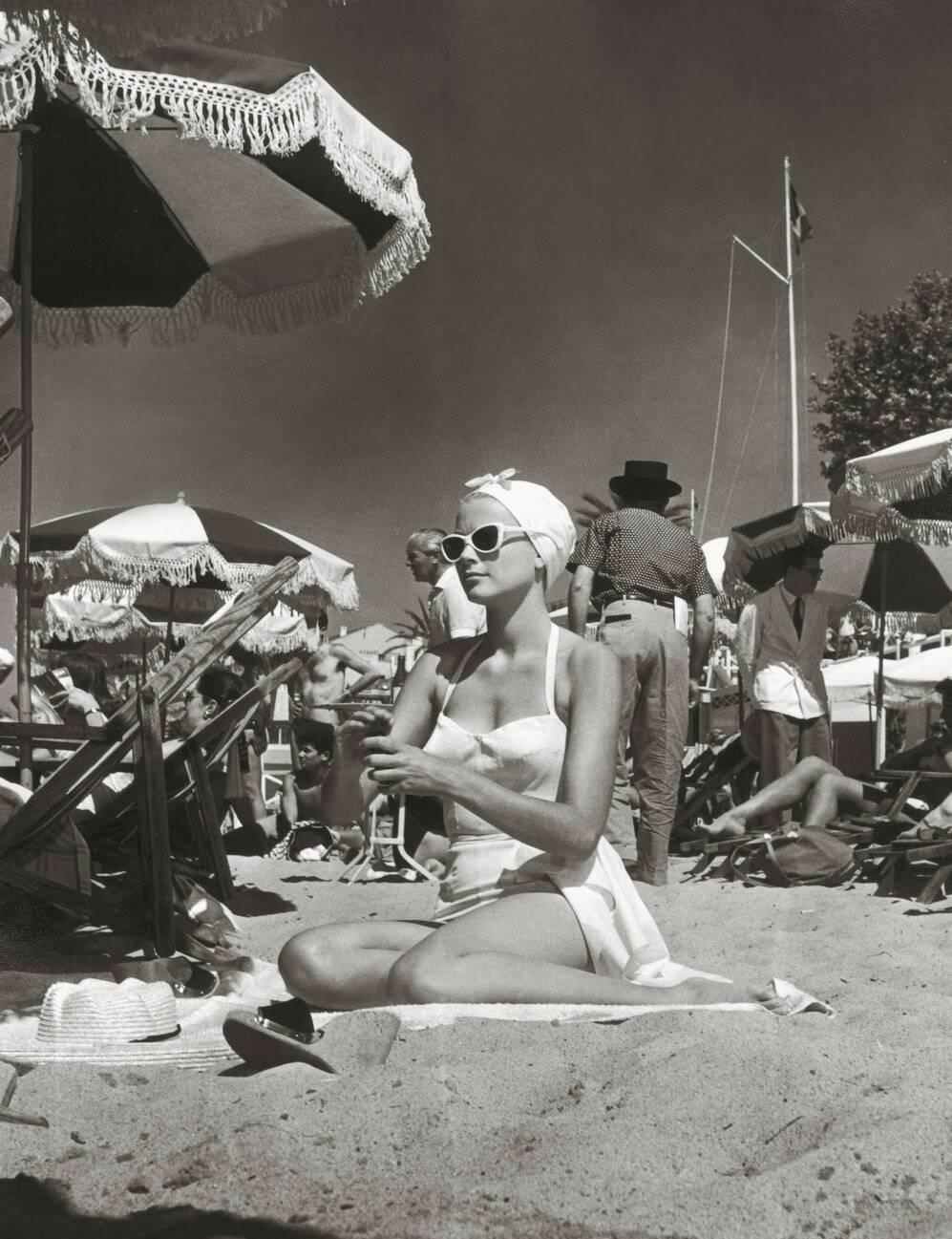 Grace Kelly In &Amp;Quot;To Catch A Thief, 1955.