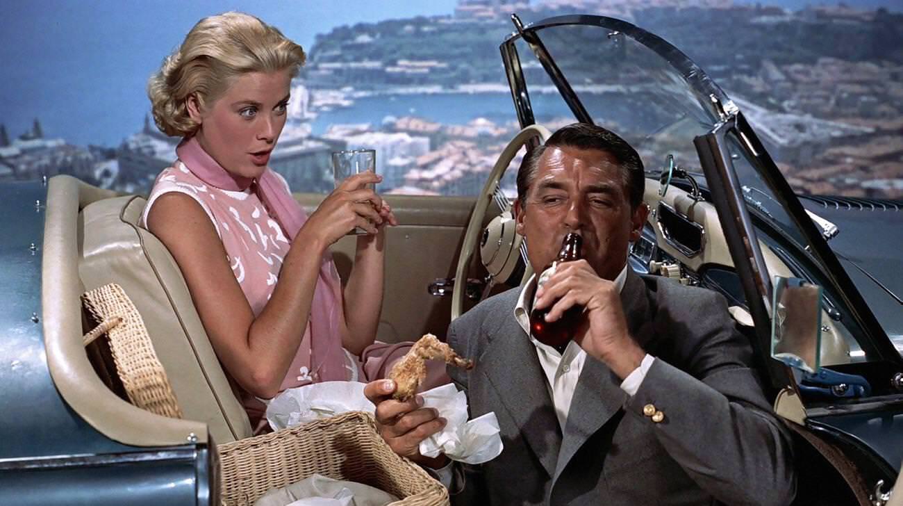 Cary Grant And Grace Kelly In ‘To Catch A Thief’, 1955