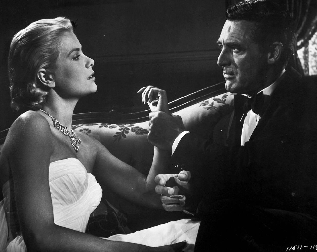 Cary Grant And Grace Kelly In ‘To Catch A Thief’, 1955