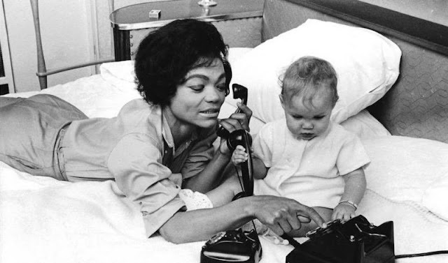 Eartha Kitt With Daughter Kitt
