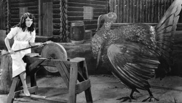 Hollywood Starlets With Axes Thanksgiving