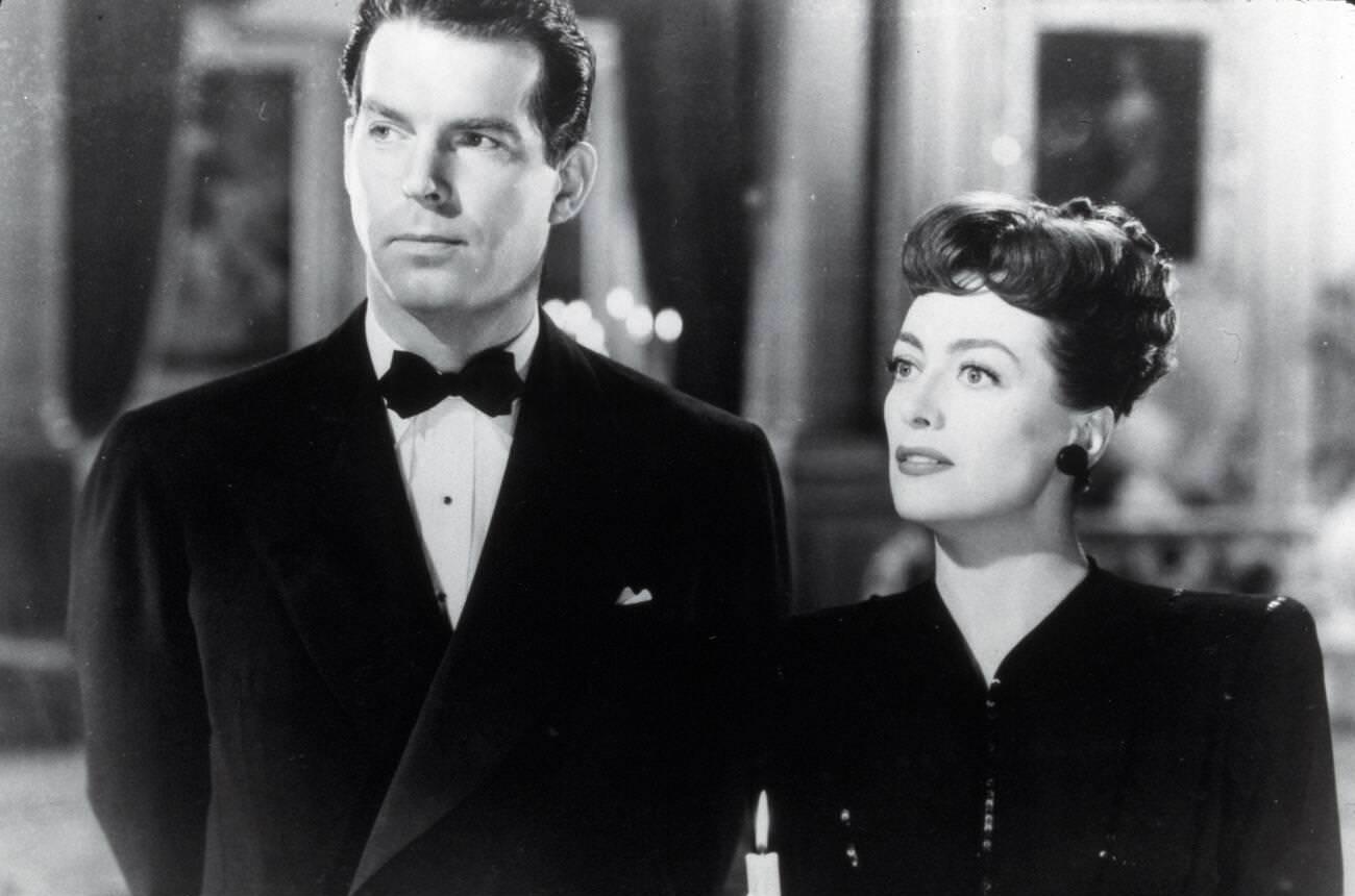 Joan Crawford And Fred Macmurray Starred In Above Suspicion, 1943.