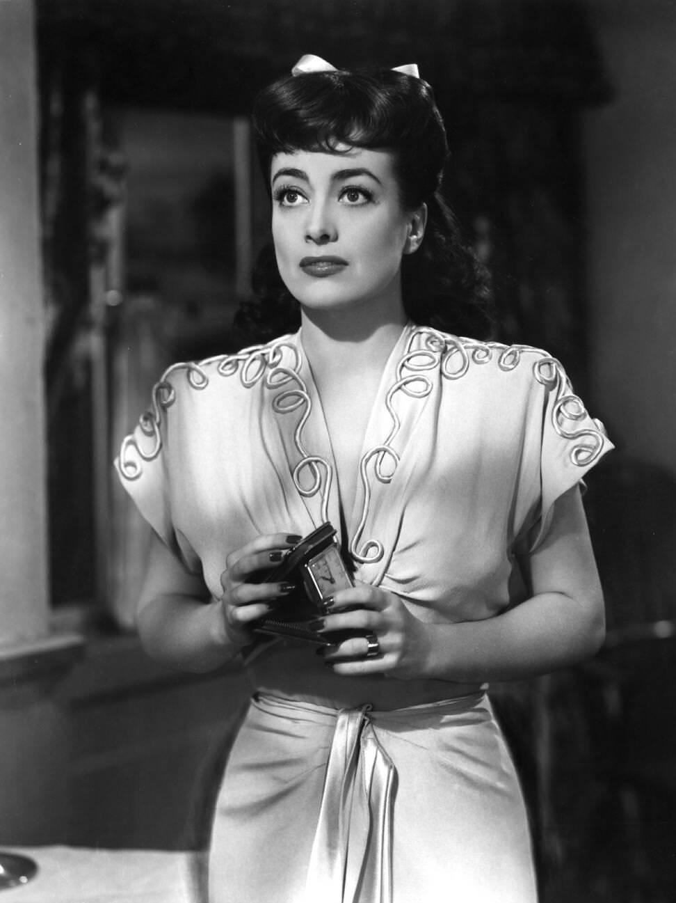 Joan Crawford In The German Release Gefährliche Flitterwochen (Above Suspicion), 1943.