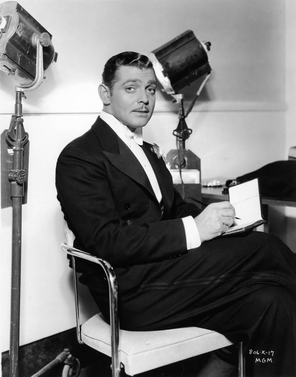 Clark Gable In A Publicity Portrait For &Amp;Quot;After Office Hours,&Amp;Quot; 1935