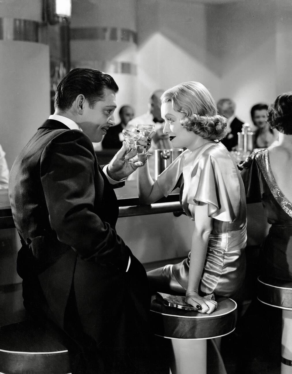 Clark Gable And Constance Bennett In &Amp;Quot;After Office Hours,&Amp;Quot; 1935