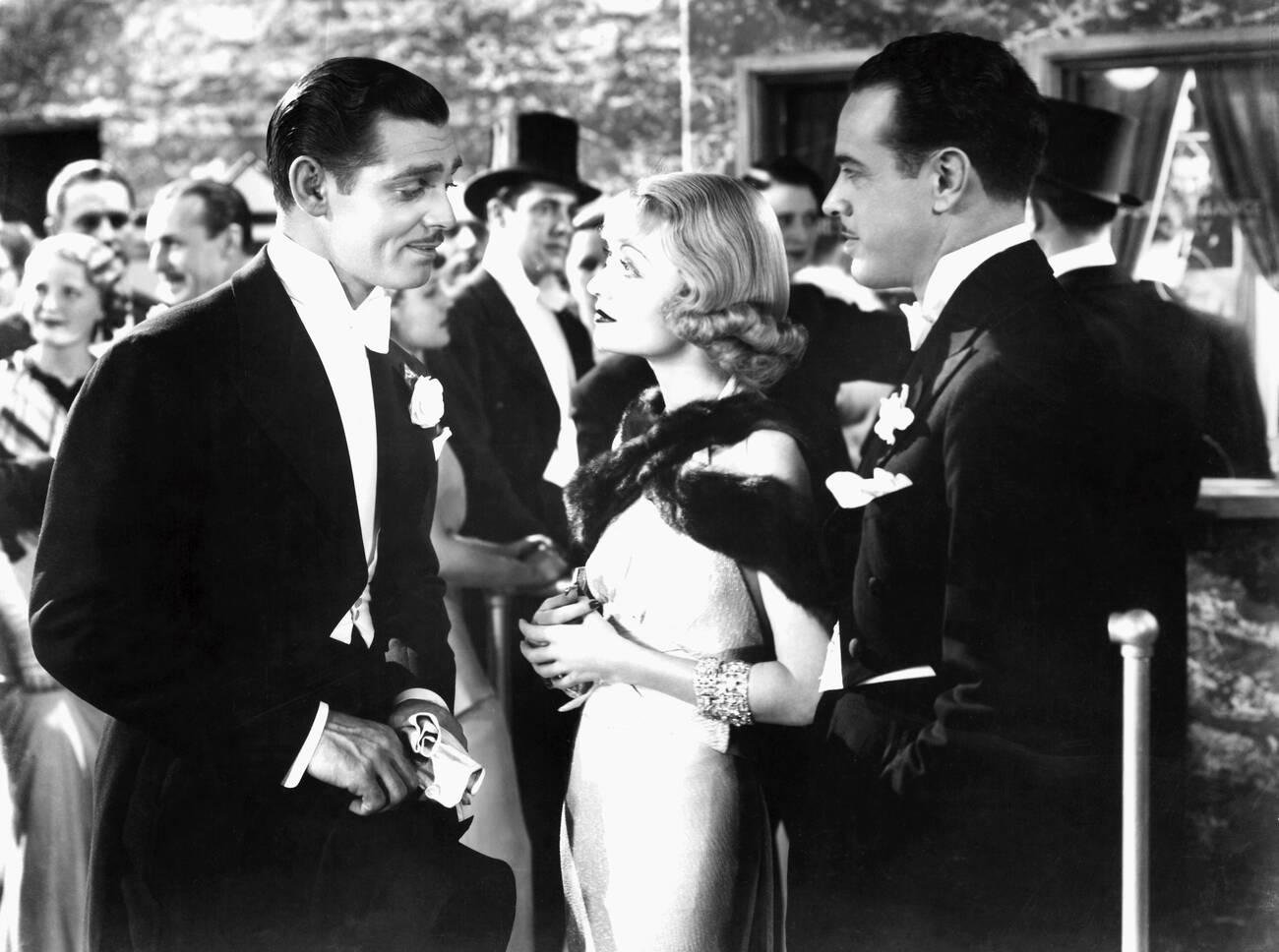 Clark Gable And Constance Bennett In &Amp;Quot;After Office Hours,&Amp;Quot; 1935.