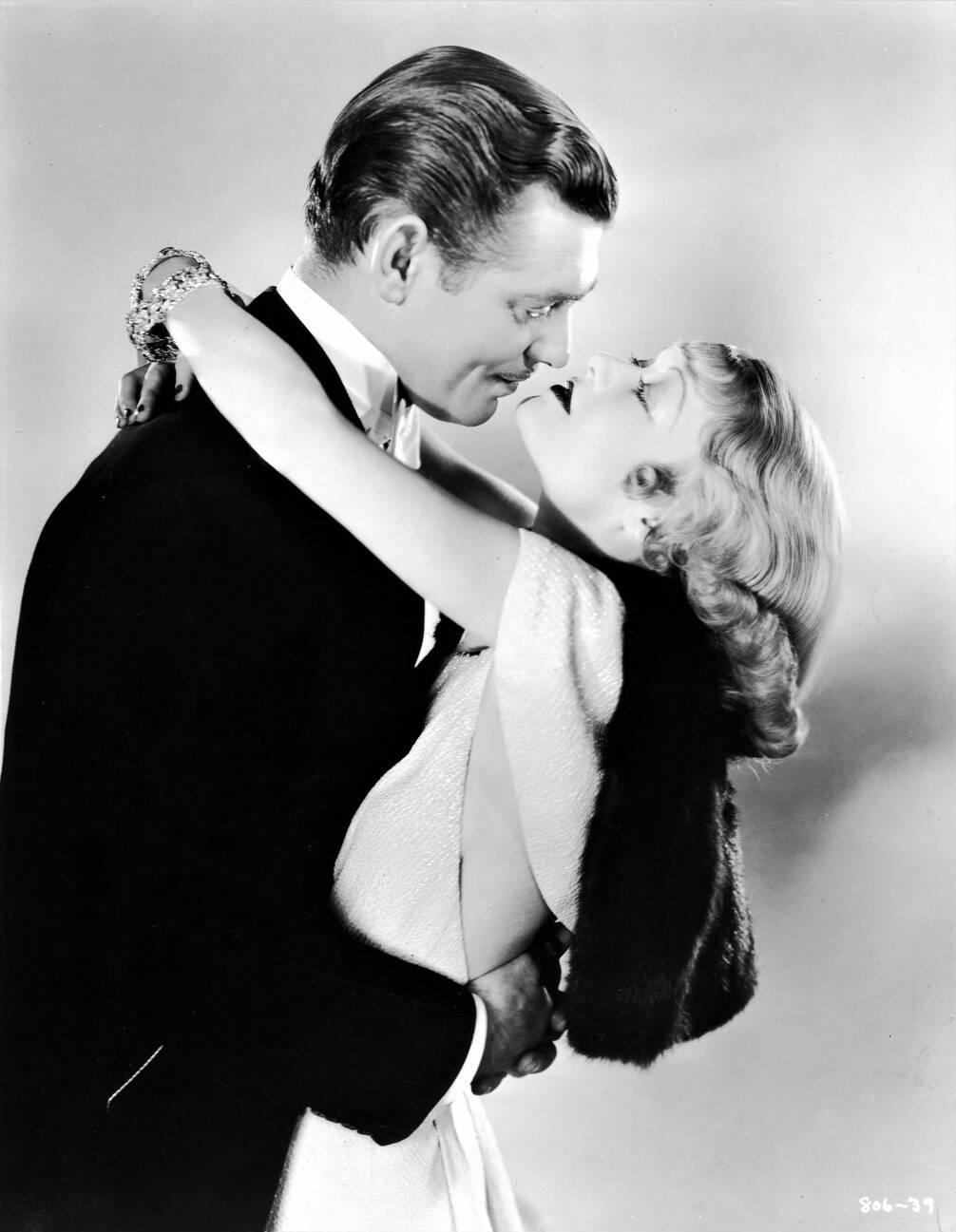 Clark Gable And Constance Bennett In A Publicity Portrait For &Amp;Quot;After Office Hours,&Amp;Quot; 1935