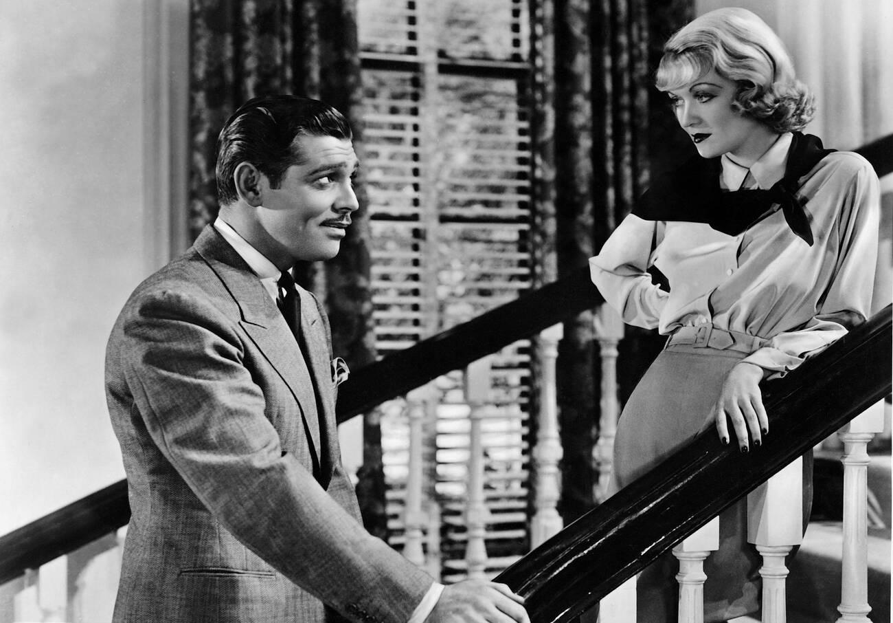 Clark Gable And Constance Bennett In A Scene From &Amp;Quot;After Office Hours,&Amp;Quot; 1935.