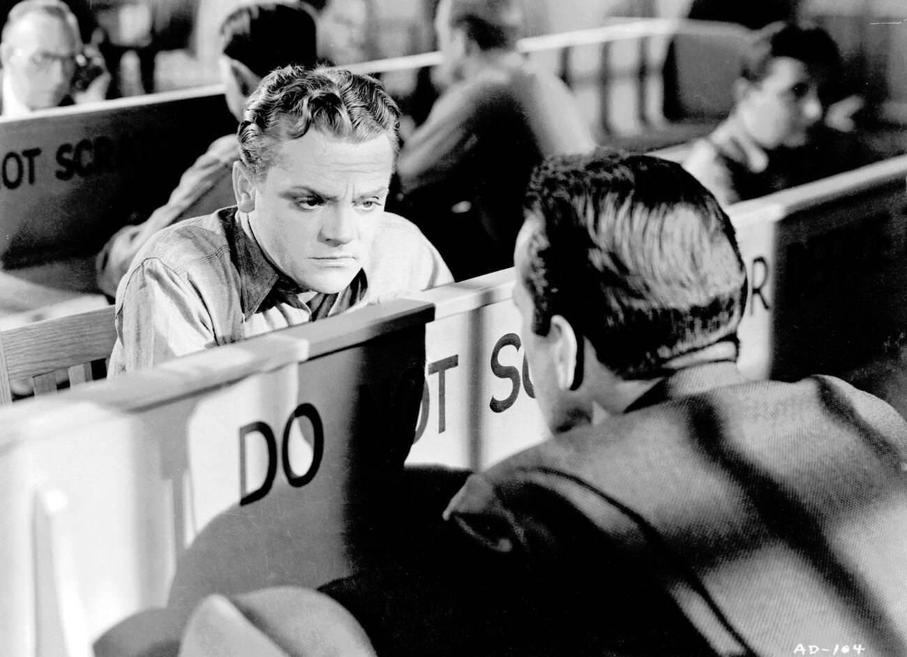 James Cagney Pictured In Angels With Dirty Faces, 1938.