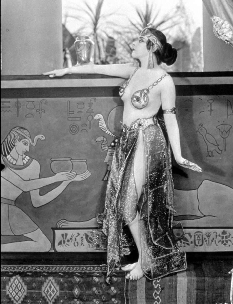 Theda Bara In Cleopatra, 1917.