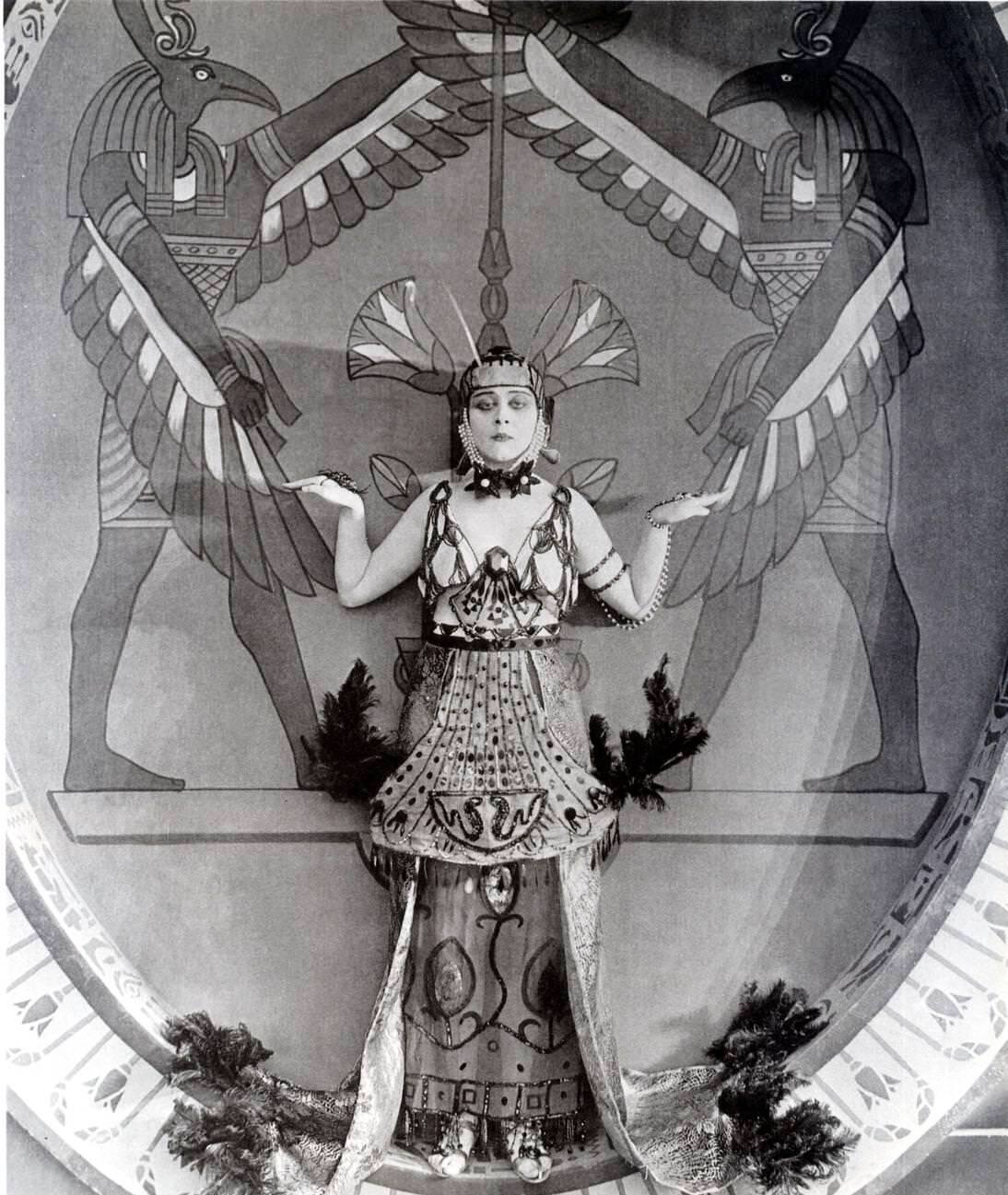 Theda Bara In Cleopatra, 1917.