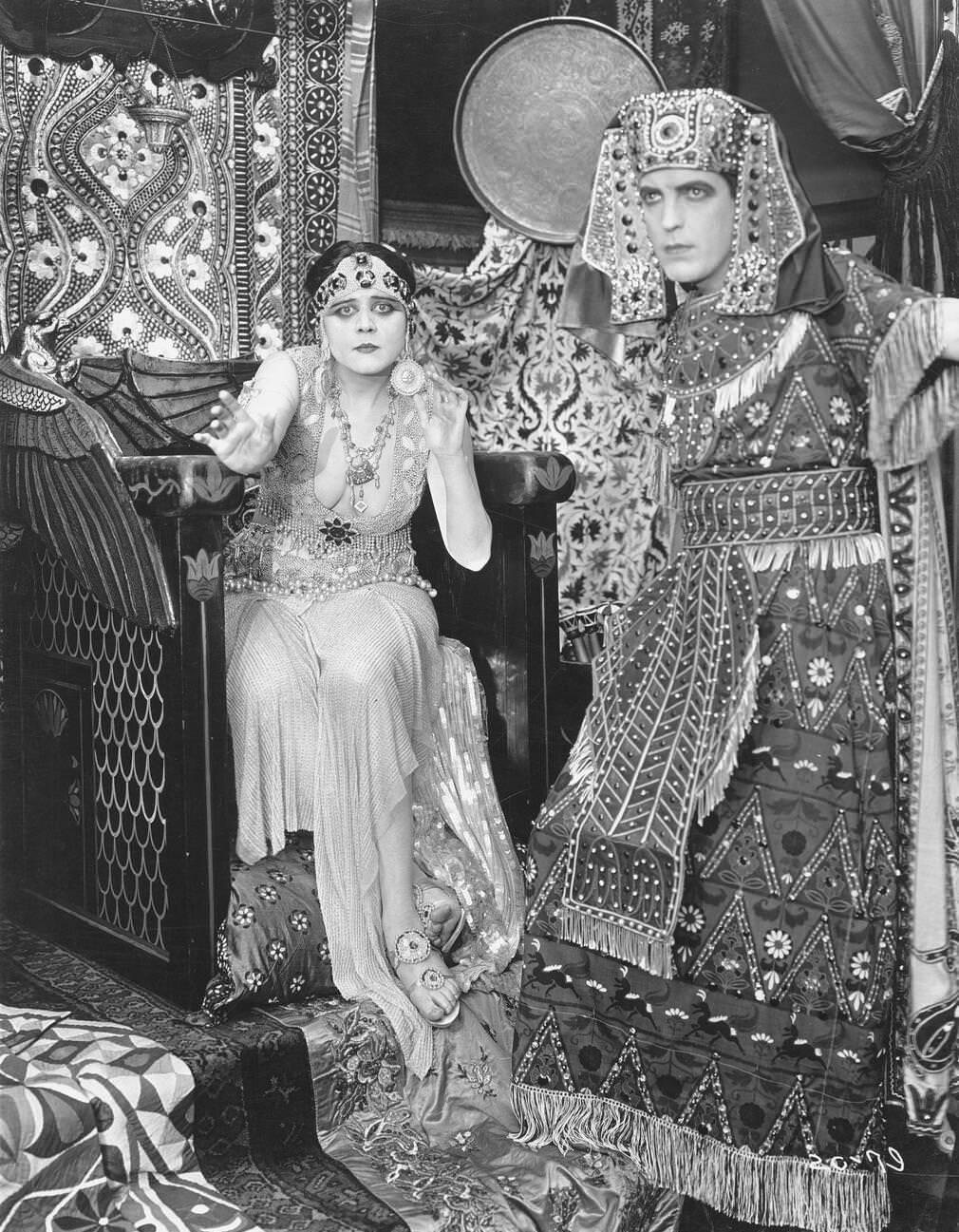 Theda Bara In Cleopatra, 1917.