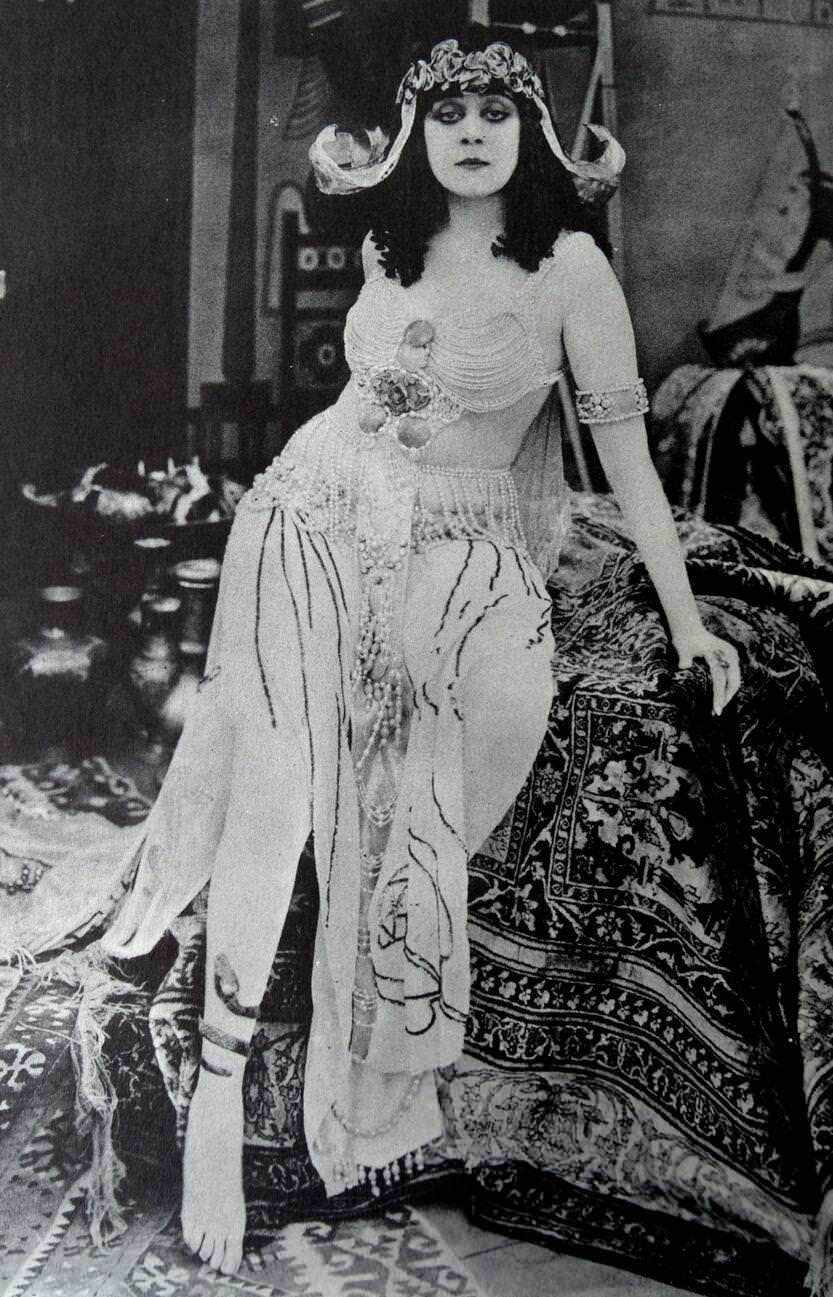 Theda Bara In Cleopatra, 1917.