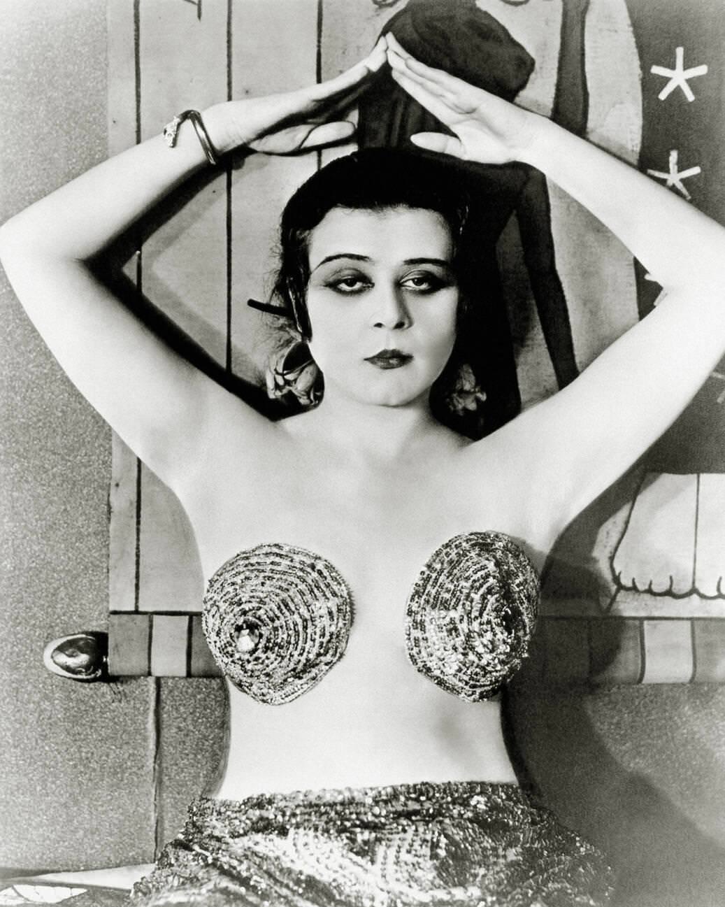 Theda Bara In Cleopatra, 1917.