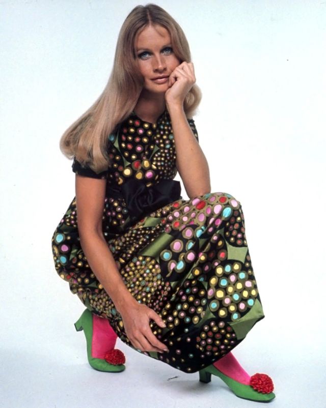 Françoise Rubartelli, Photographed By David Bailey, 1969.