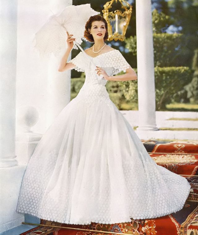 Joan Romano, Modess...because Ad, Harper'S Bazaar, August 1958