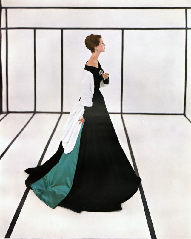 Joan Romano, Modess...because Ad, Photo By Cecil Beaton, Vogue, February 1, 1958