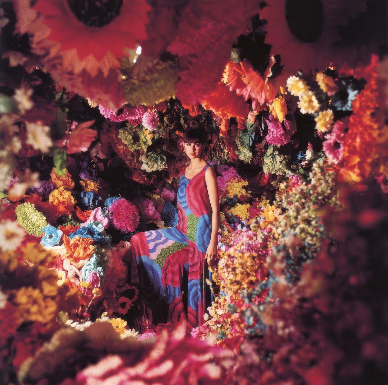 Katherine Pastrie In Ken Scott Pyjamas, Vogue 1966.