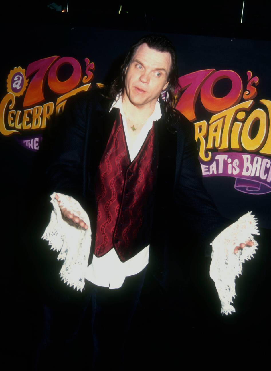 Meat Loaf At The Nbc Taping Of 'A 70'S Celebration: The Beat Is Back' In Los Angeles, California, 1993.