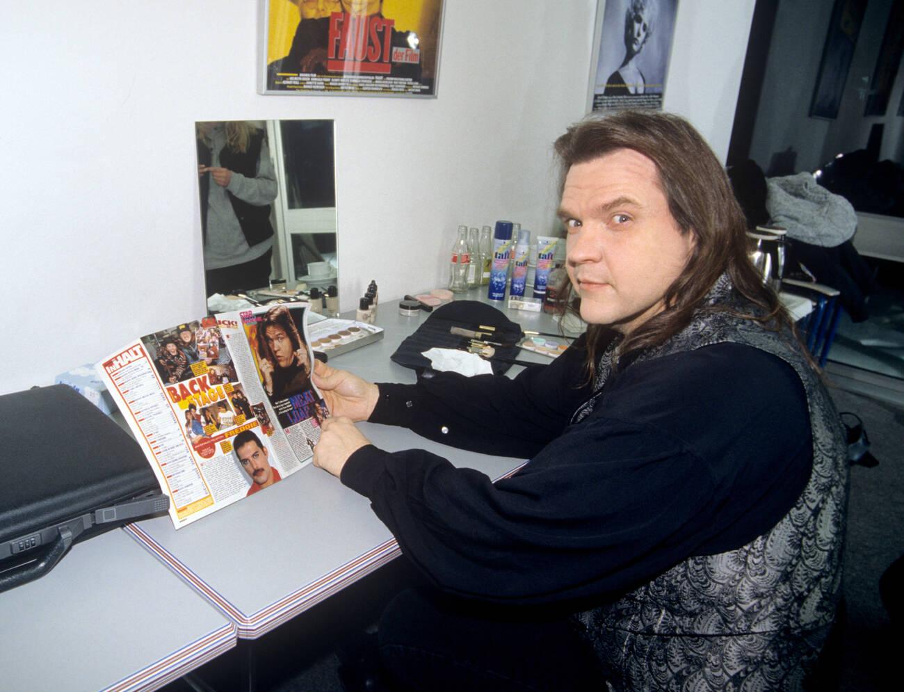 Meat Loaf In Munich, 1993.