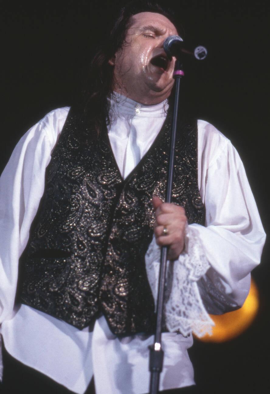 Meat Loaf Performing Live In Frankfurt, Germany, 1994.