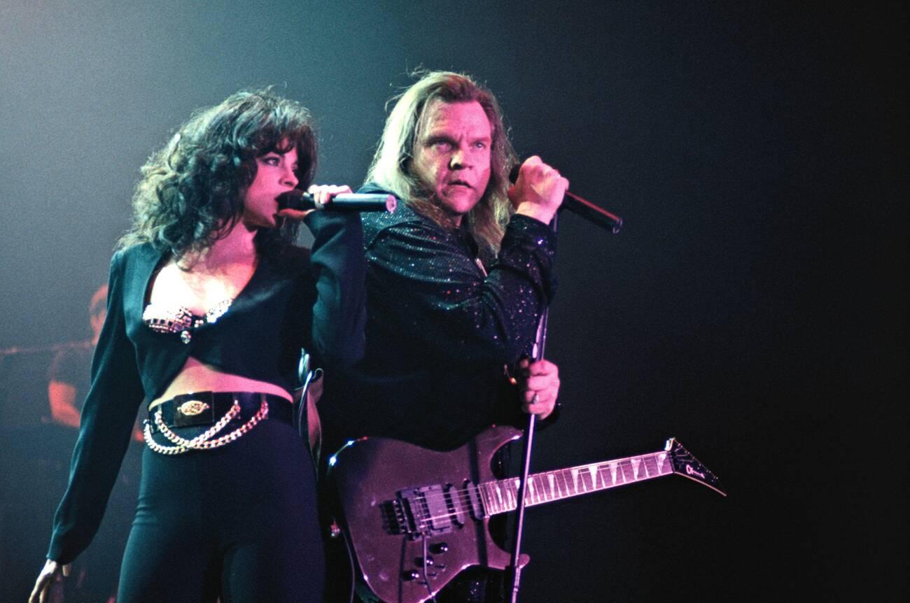 Meat Loaf Performing With Patricia &Amp;Quot;Patti&Amp;Quot; Russo In Kiel, Germany, 1996.