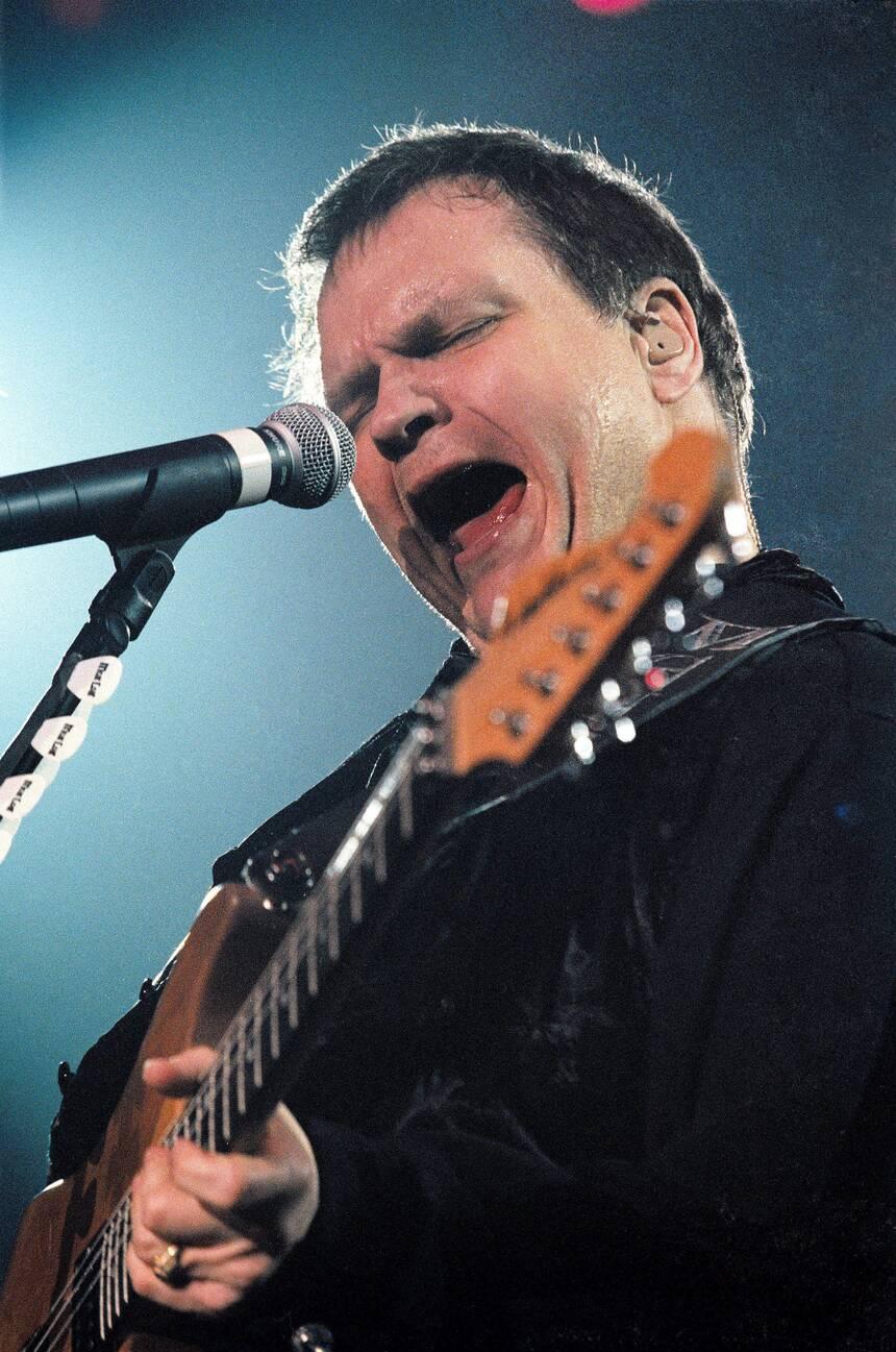 Meat Loaf During His 'Very Best Of Tour' In London, Uk, March 1999.