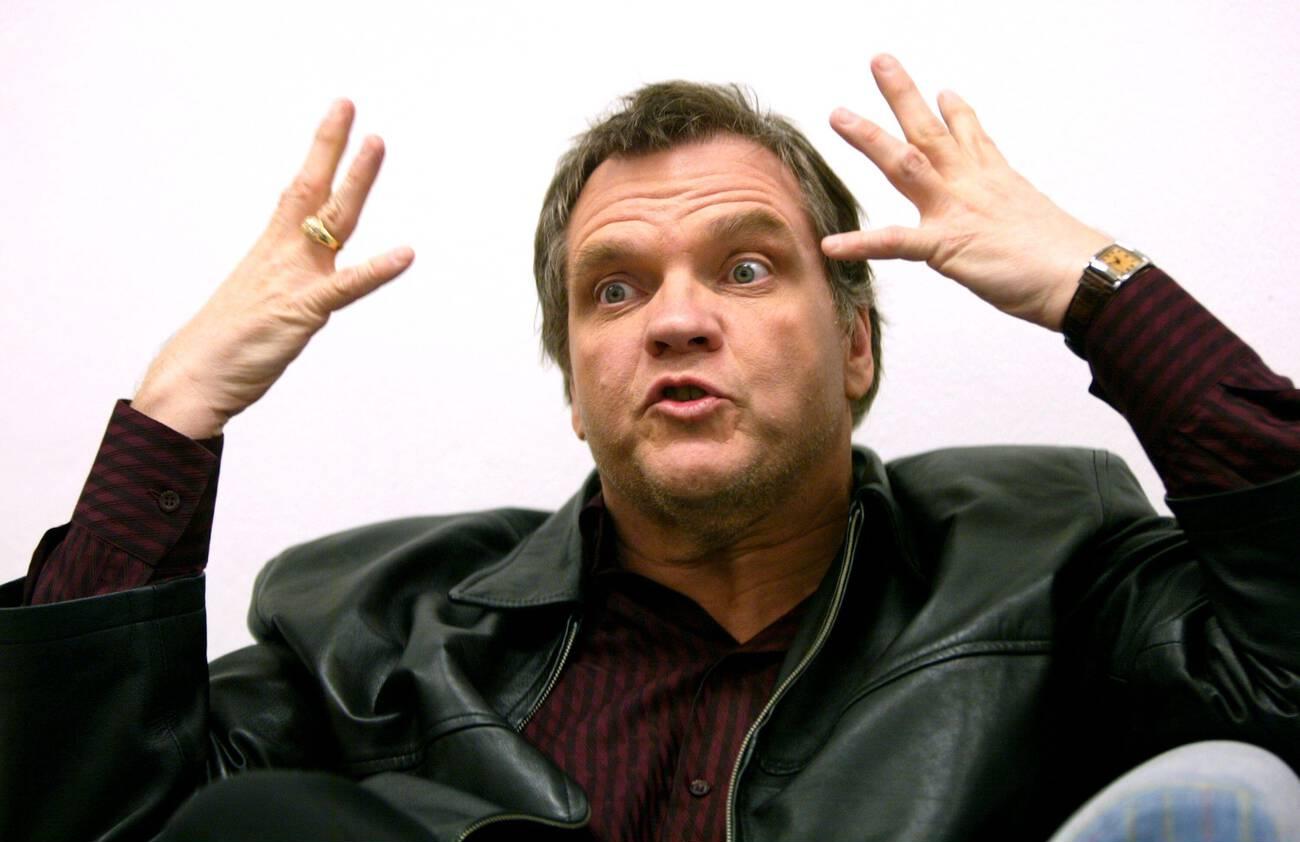 Meat Loaf In Stockholm, Sweden, April 2003.