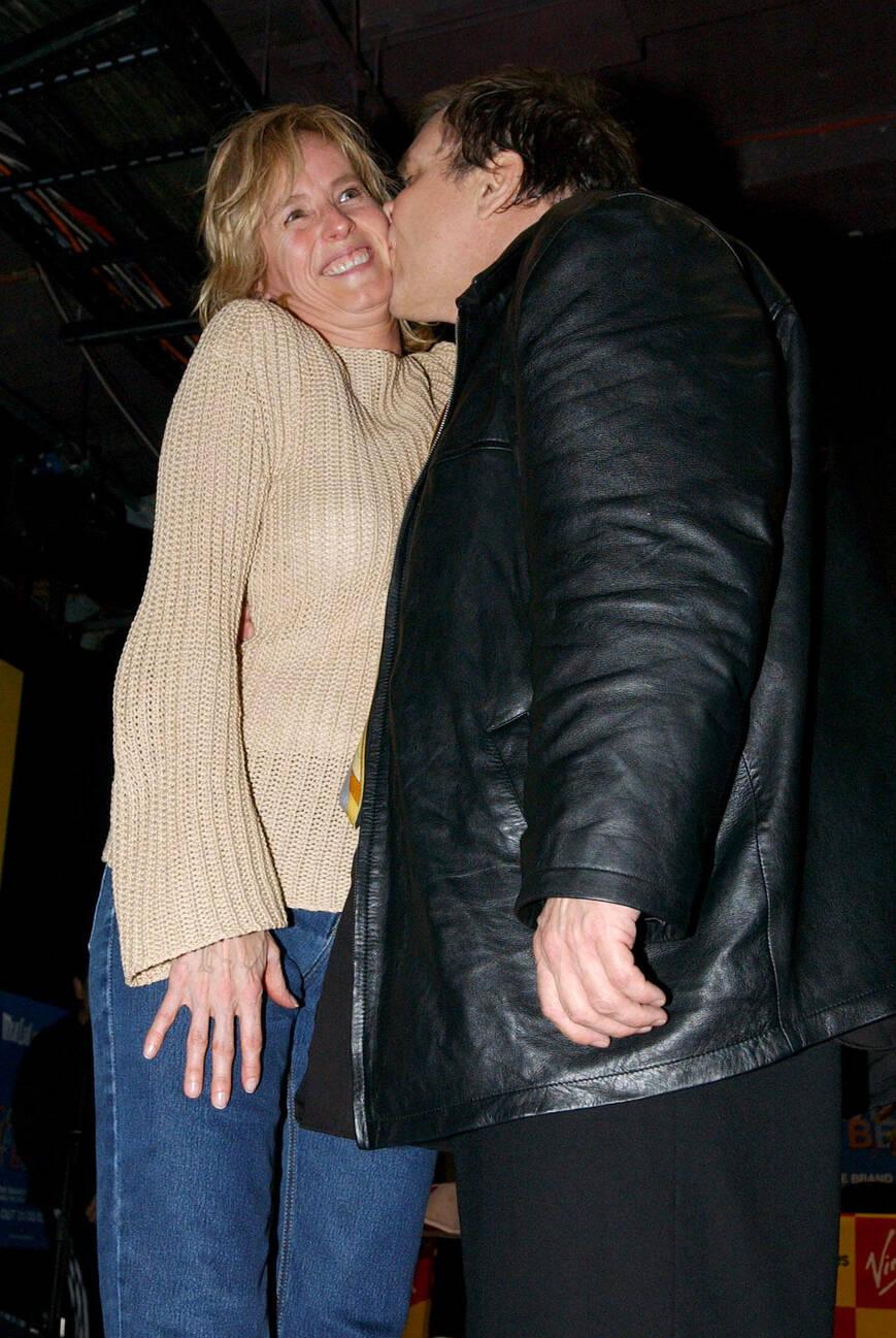 Meat Loaf And His Fiance Deborah At A Photocall In London, Signing Copies Of 'Couldn'T Have Said It Better'.
