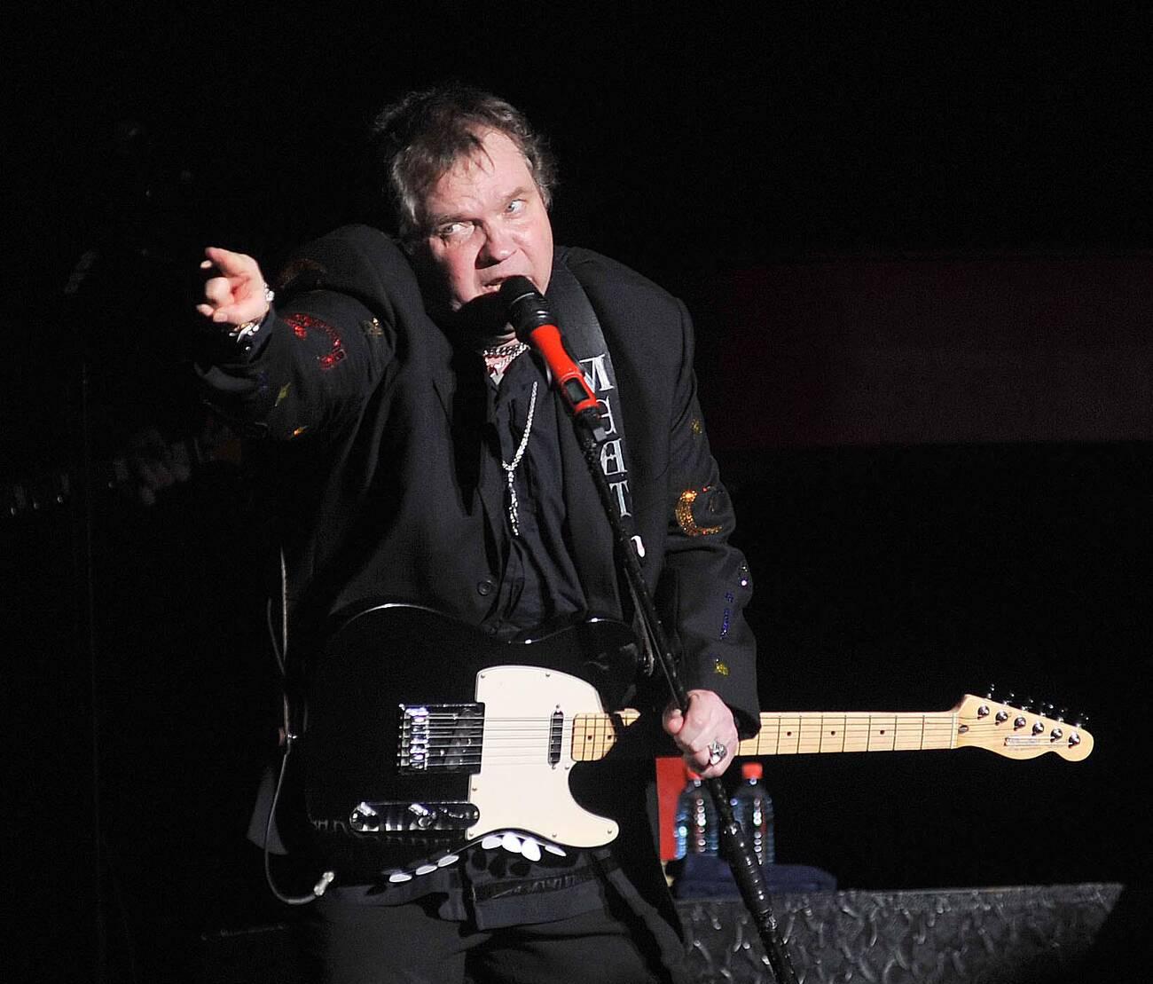 Meat Loaf During 'The Farewell Tour' In Dublin, Ireland, May 2013.