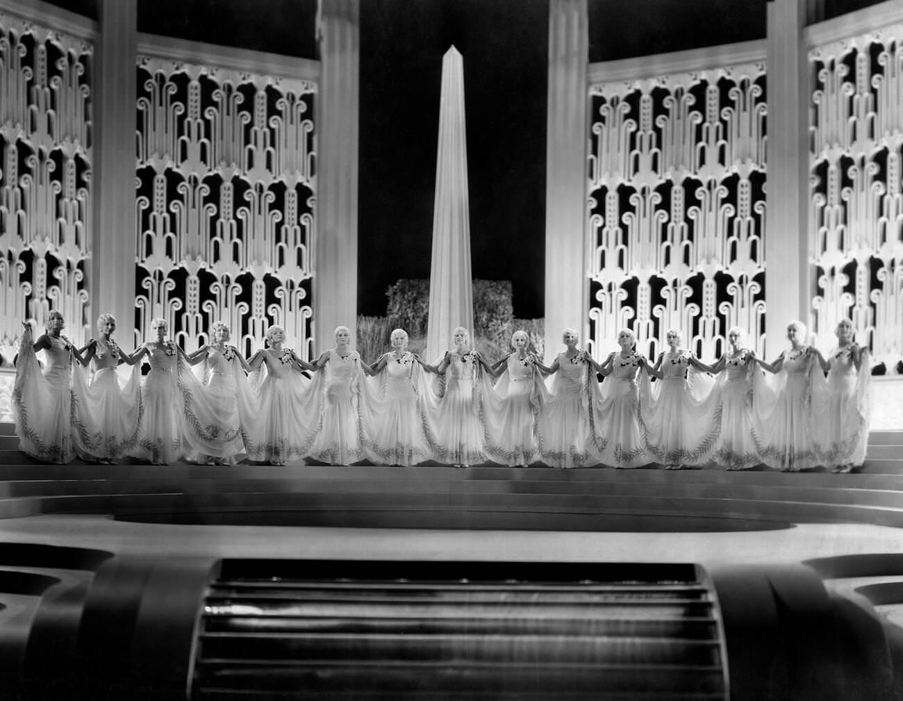 On-Set Of &Amp;Quot;Our Blushing Brides,&Amp;Quot; Mgm, 1930.