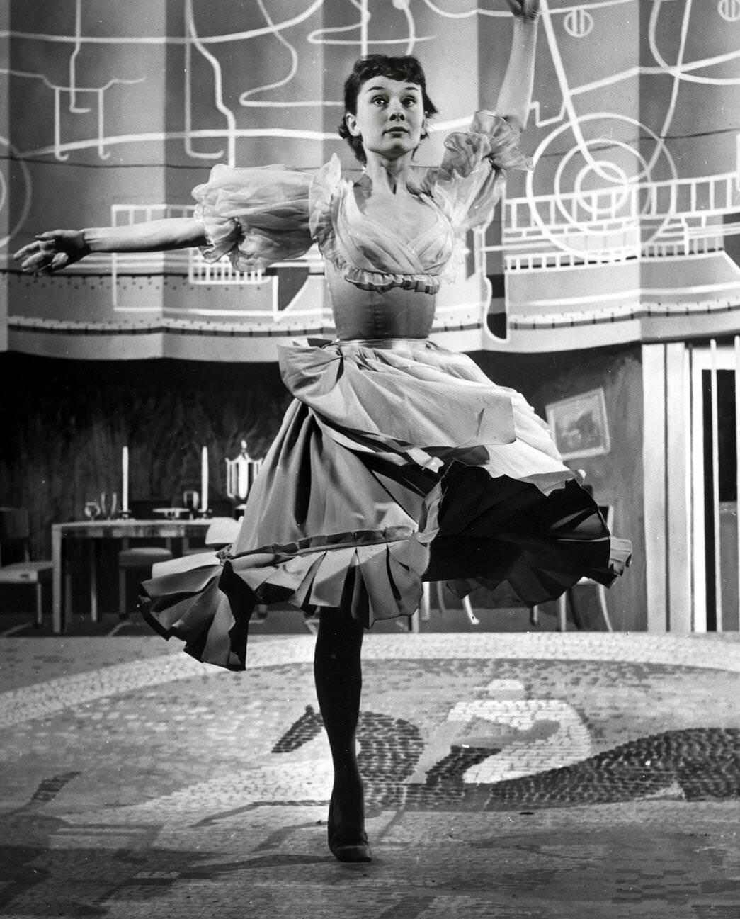 Audrey Hepburn In Secret People, 1952.