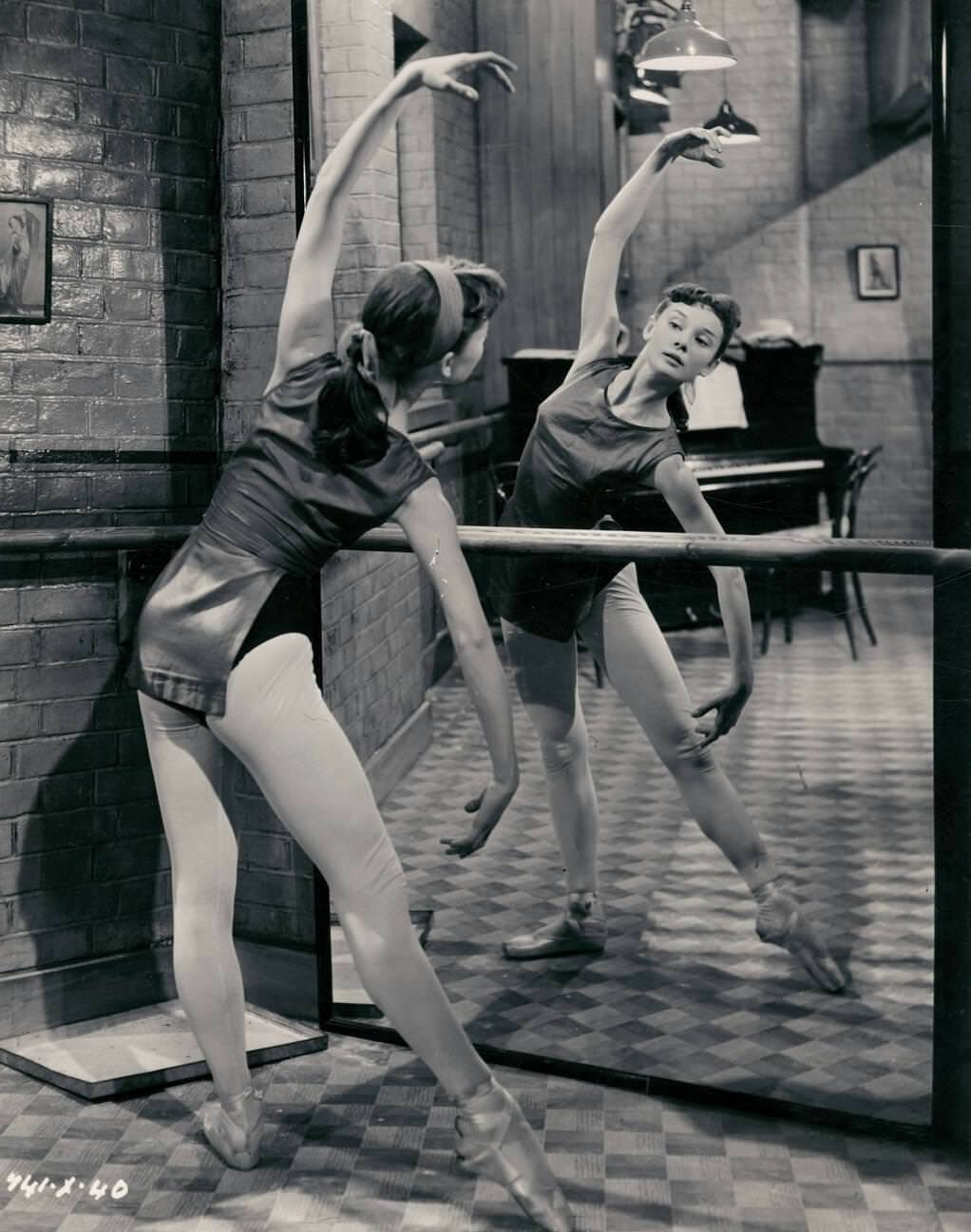 Audrey Hepburn In Secret People, 1952.