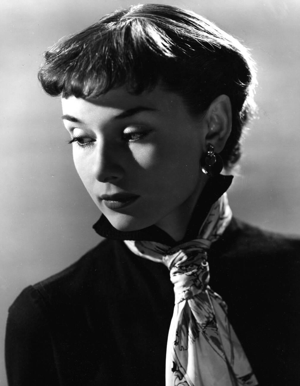 Audrey Hepburn In Secret People, 1952.