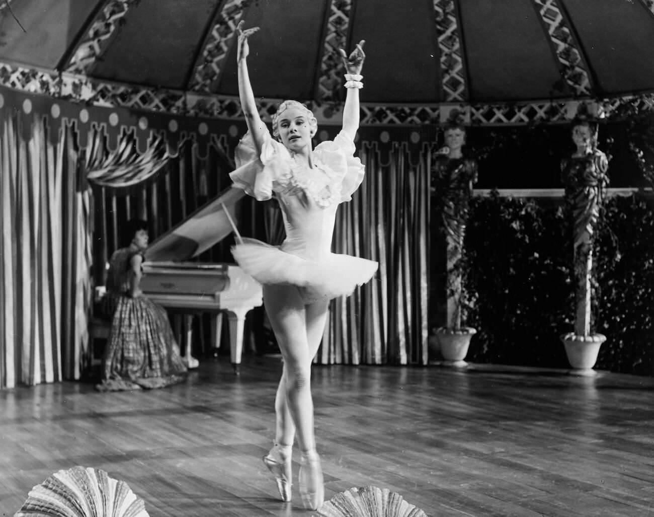 Audrey Hepburn In Secret People, 1952.