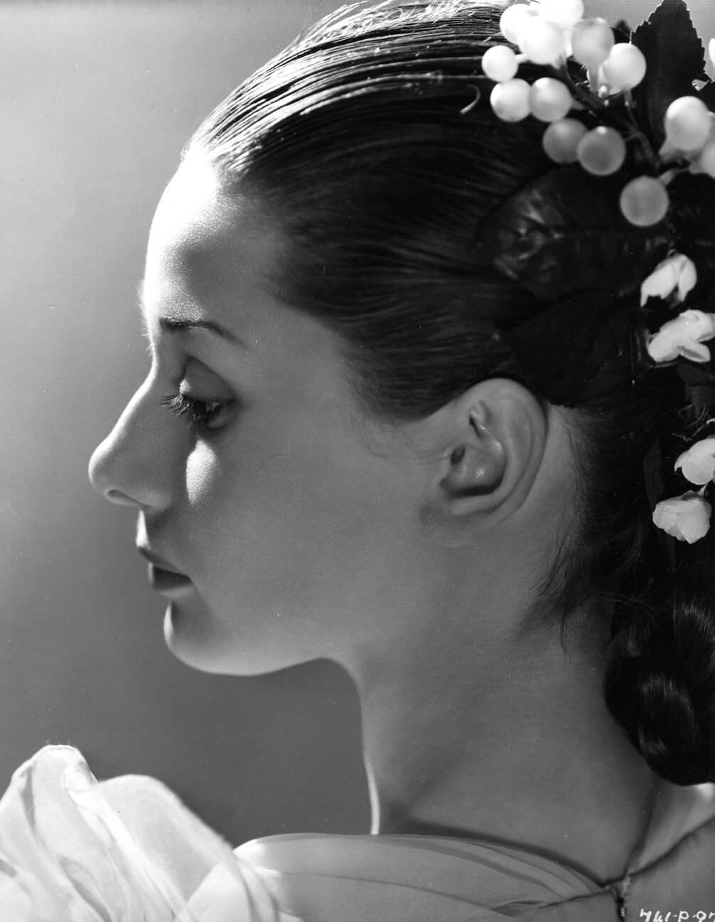 Audrey Hepburn In Secret People, 1952.