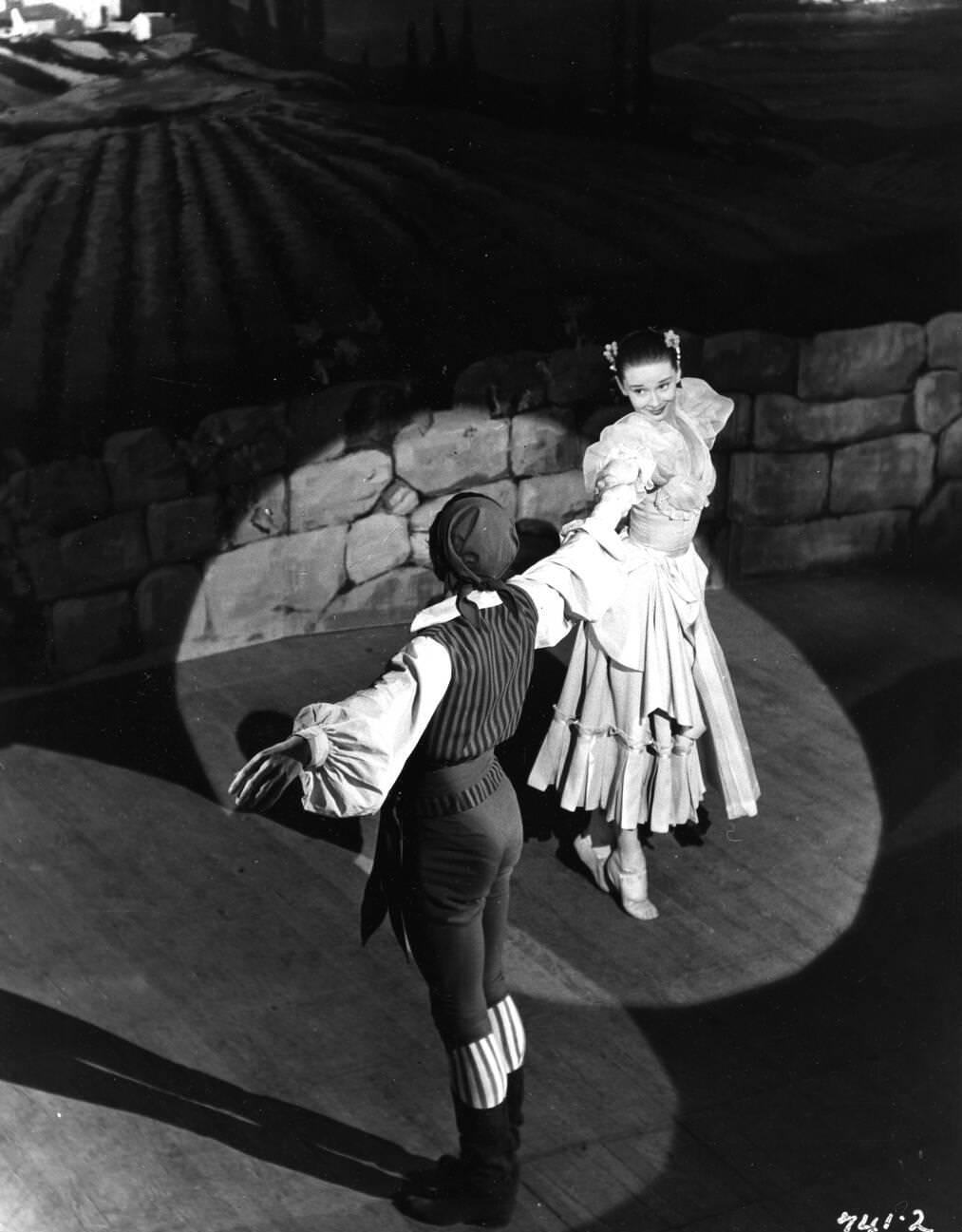 Audrey Hepburn In Secret People, 1952.