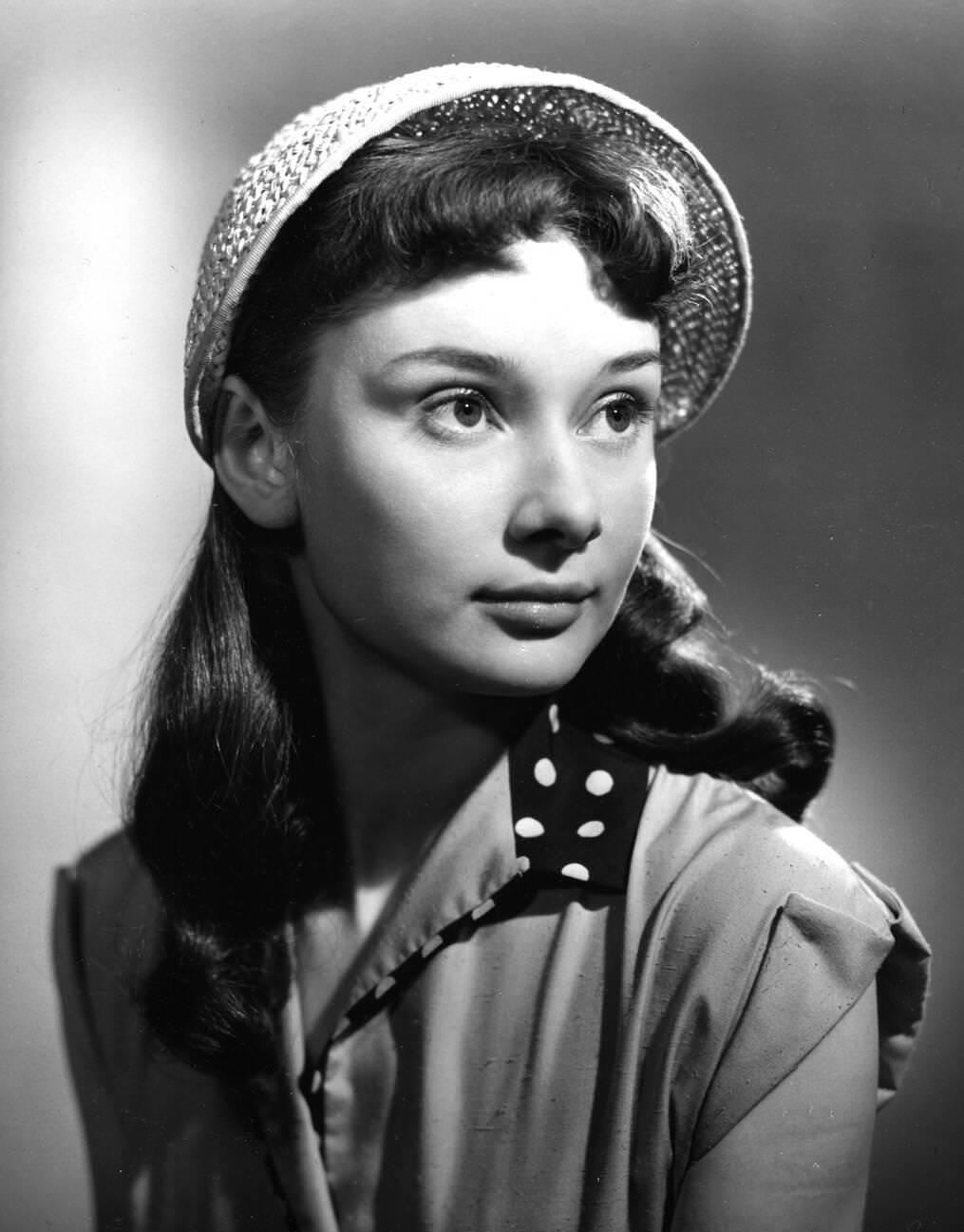 Audrey Hepburn In Secret People, 1952.