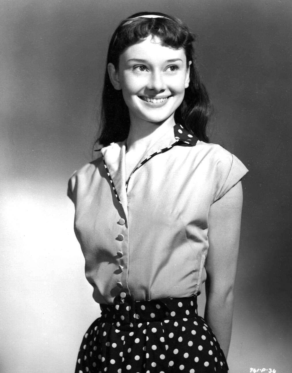 Audrey Hepburn In Secret People, 1952.