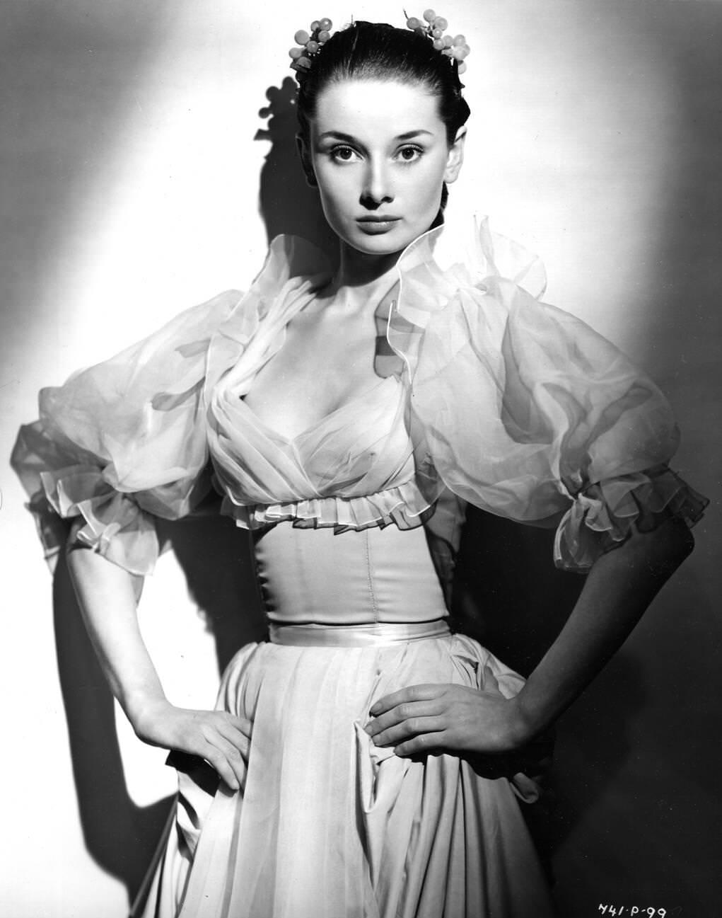 Audrey Hepburn In Secret People, 1952.