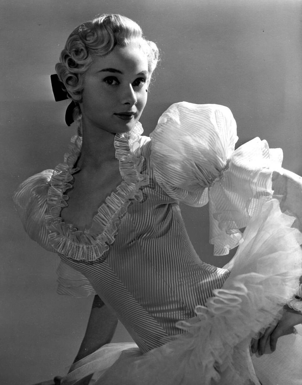 Audrey Hepburn In Secret People, 1952.