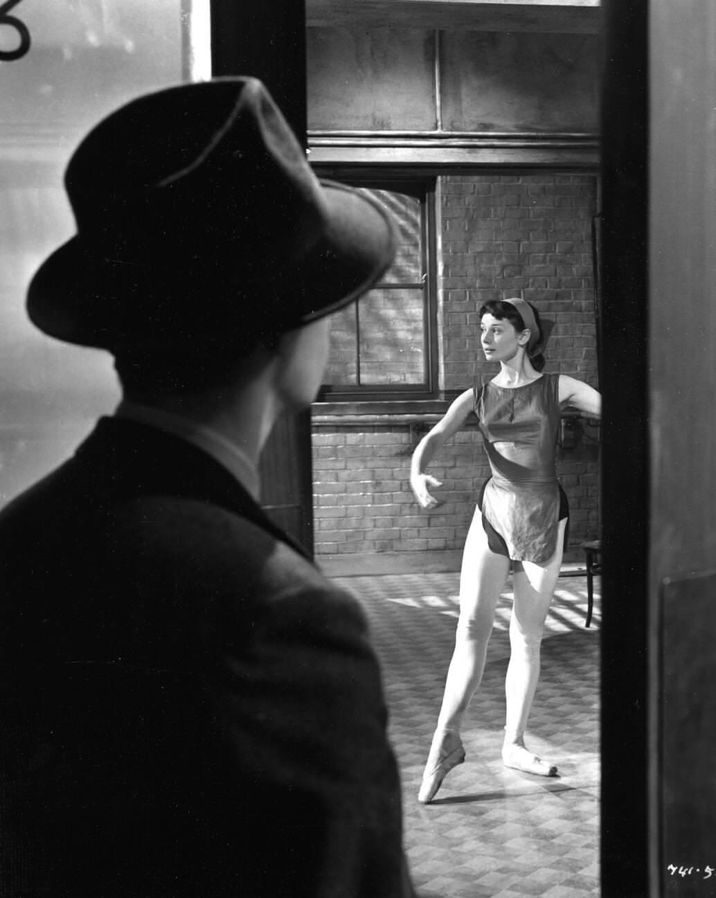 Audrey Hepburn In Secret People, 1952.