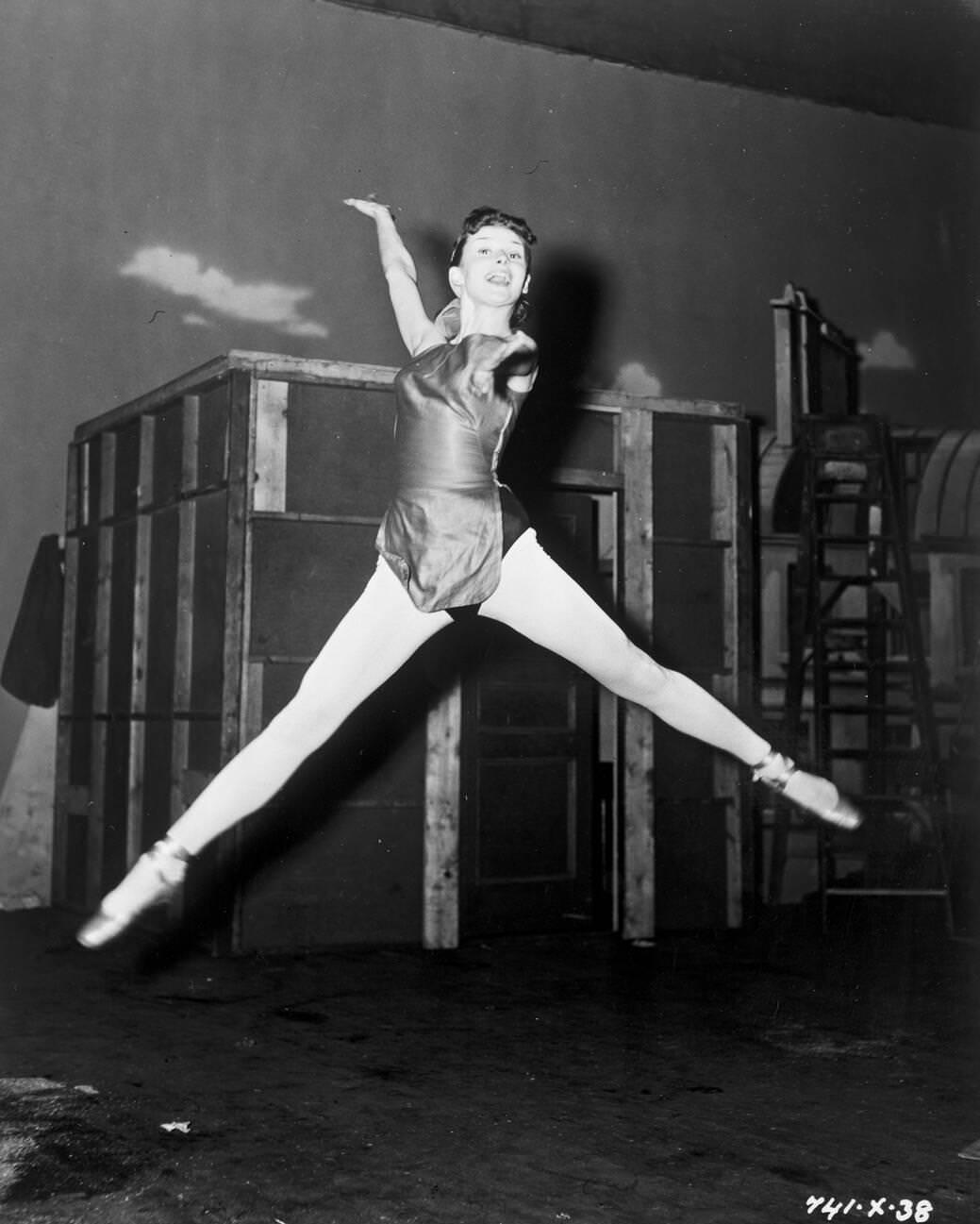 Audrey Hepburn In Secret People, 1952.