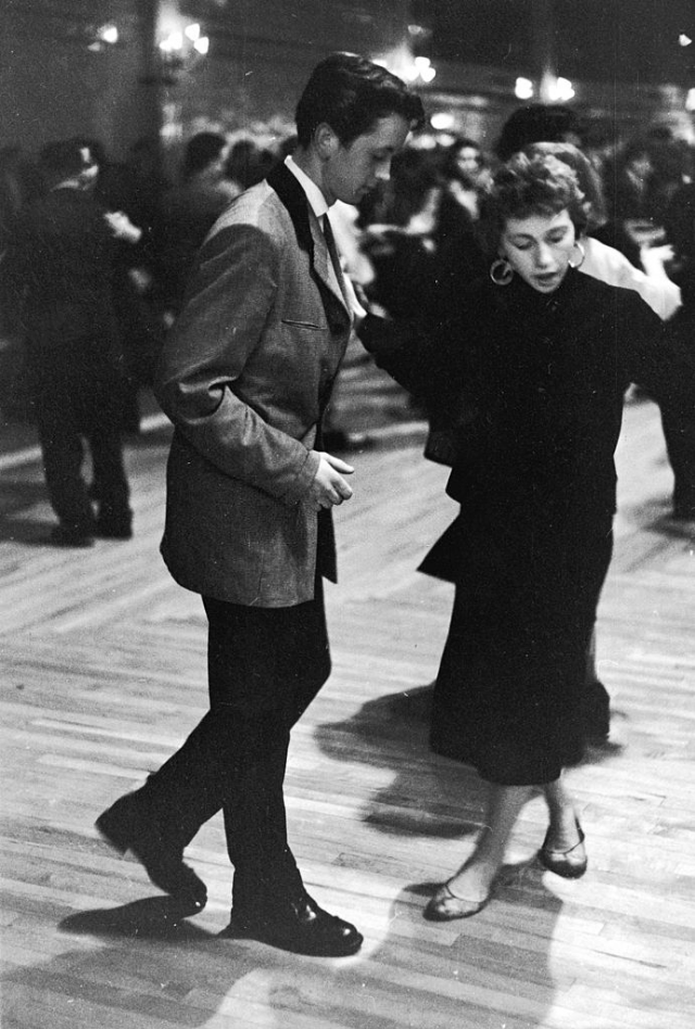 A Teddy Boy Dances With His Girl At The Mecca Dance Hall, Tottenham, May 1954.